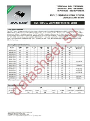 TISP7350H3SL datasheet  